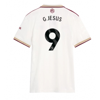 Billige Fotballdrakt Arsenal Gabriel Jesus #9 Replika Tredjedrakt Dame 2025-26 Kortermet